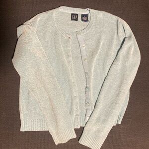 GAP light blue cardigan kids XL